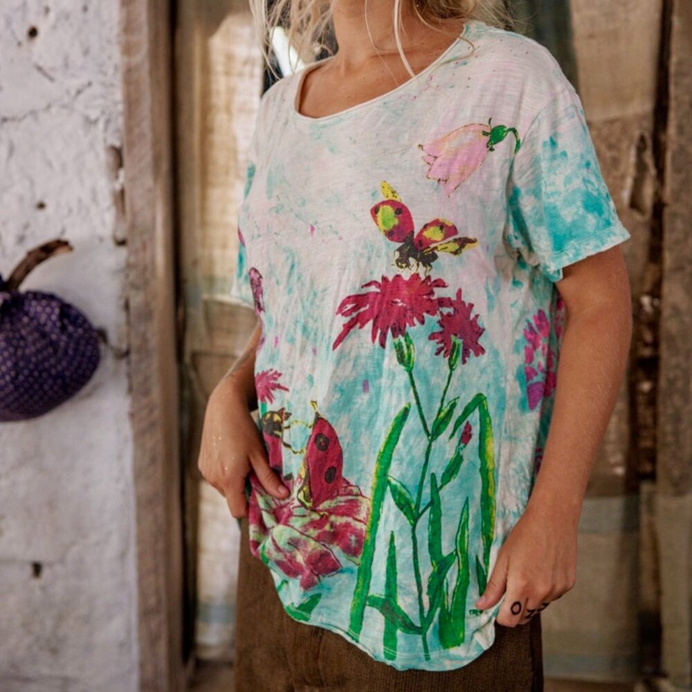 Magnolia Pearl Be My Lady Bug Tee